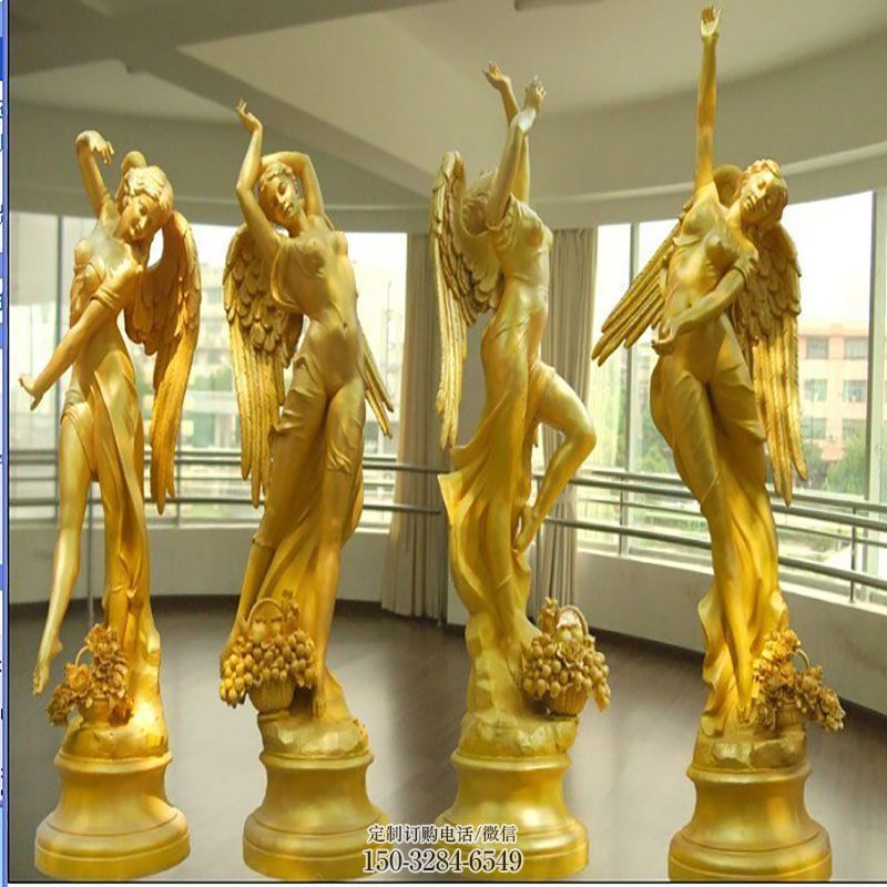 展品广场女神雕塑形象