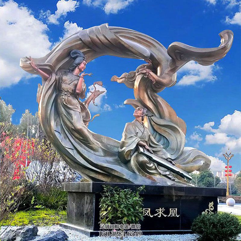 常用校园飞天女神雕塑异形类