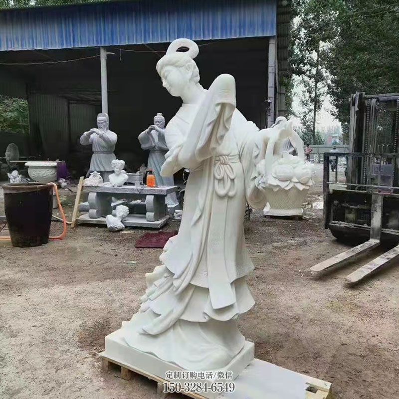 精选立体飞天女神雕塑景观