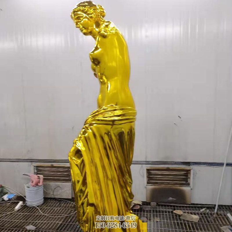 景观维纳斯雕塑 烤漆大型西方雕塑 酒店肖像雕塑
