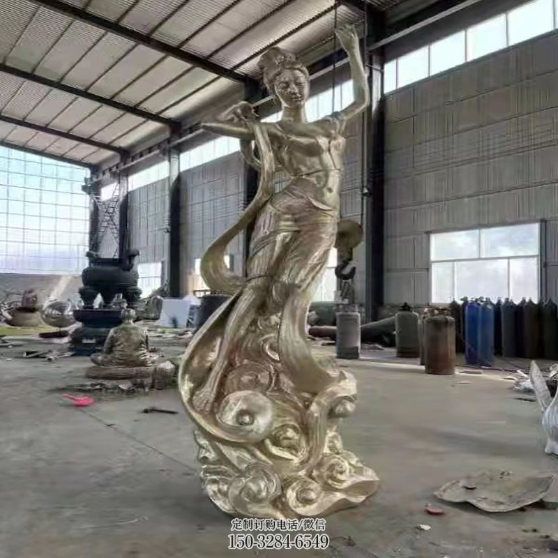 供求现代神话女神雕塑景观