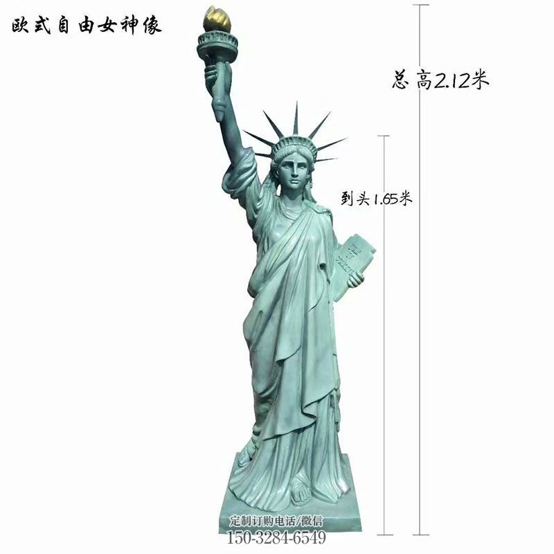 定制镜面雅典女神雕塑效果