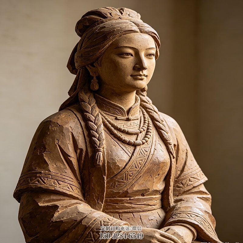 精选庭院民族女神雕塑主体