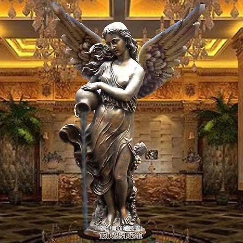 户外和平女神雕塑 喷漆人物雕塑 抽象欧式雕塑